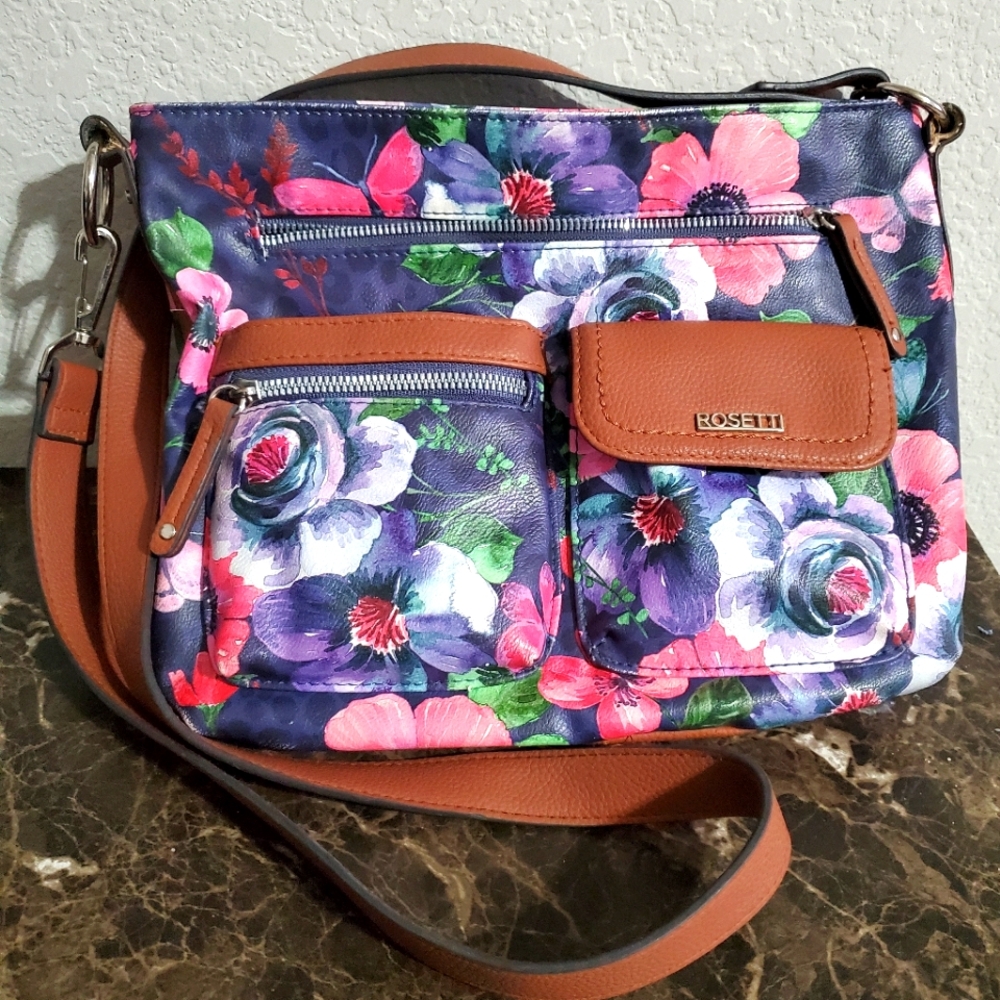 Floral Rosetti Purse